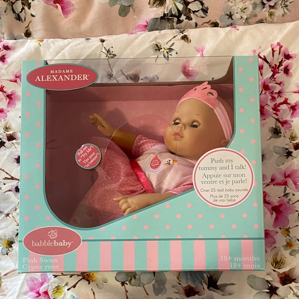 Madame Alexander Pink and White Baby Doll